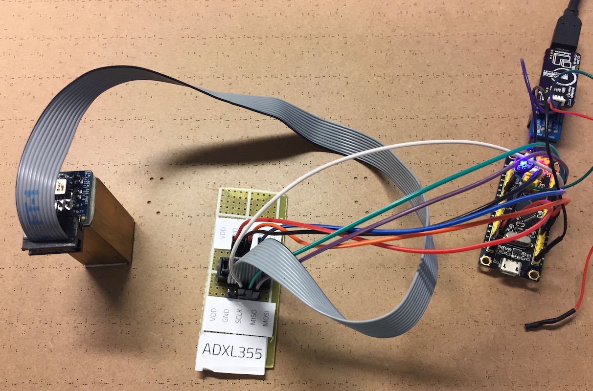ADXL355 development setup